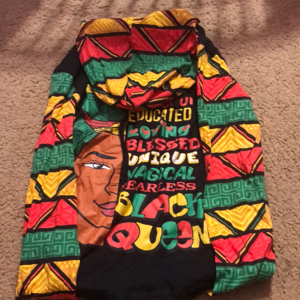 Inspired black and beautiful shirt